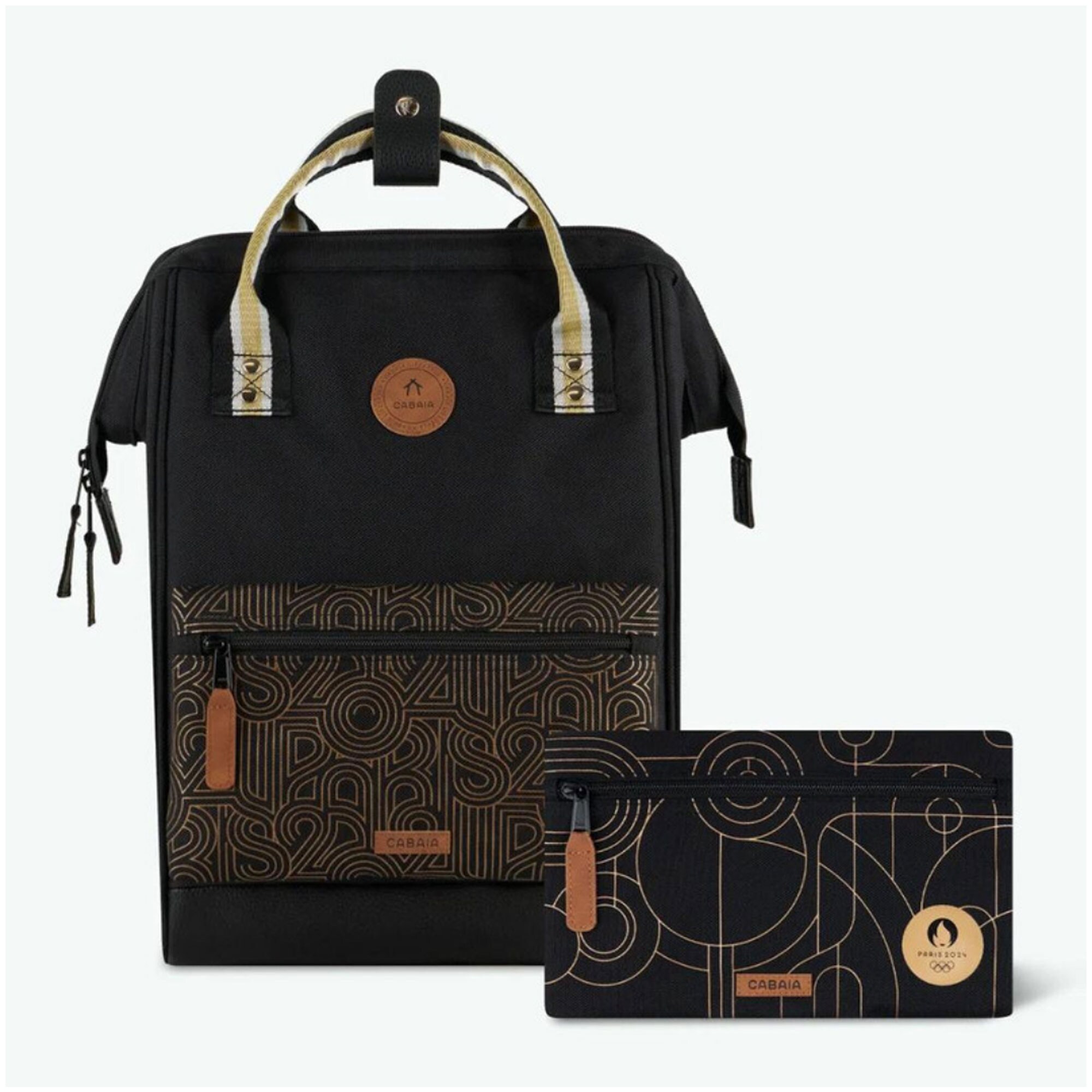 Paris 2024 Olympics Cabaia Lorient Adventurer Backpack - Medium 23L - Black