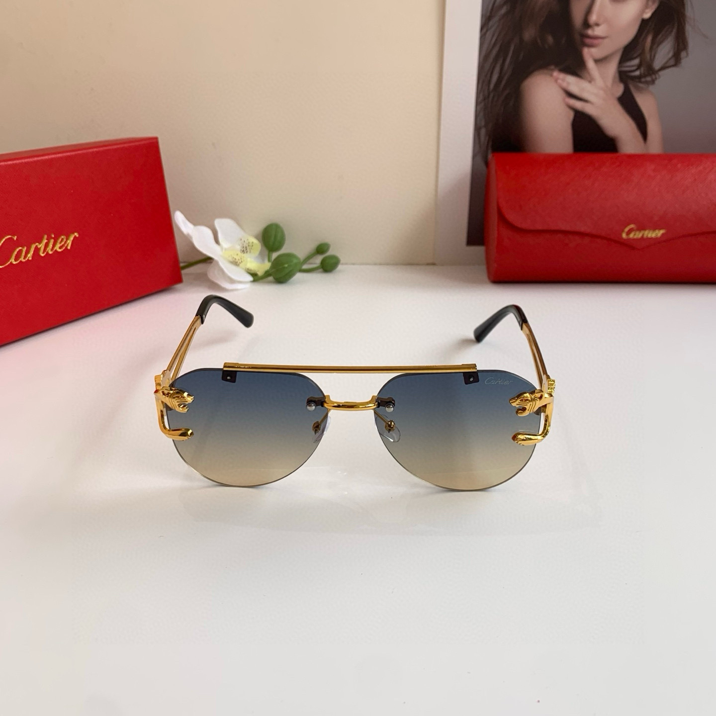 TOP Cartier Sunglasses - 3 Color