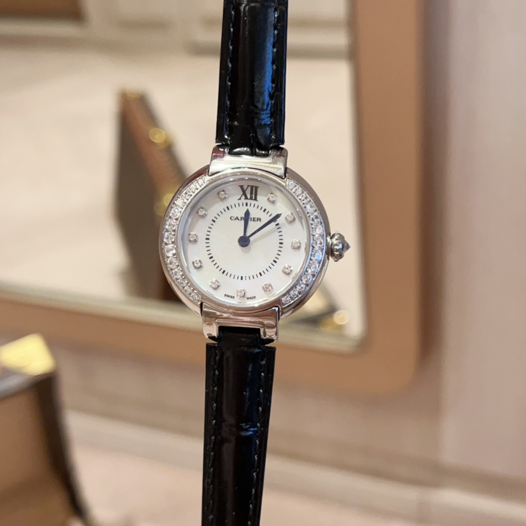 TOP Cartier Watch 30 mm -  Black