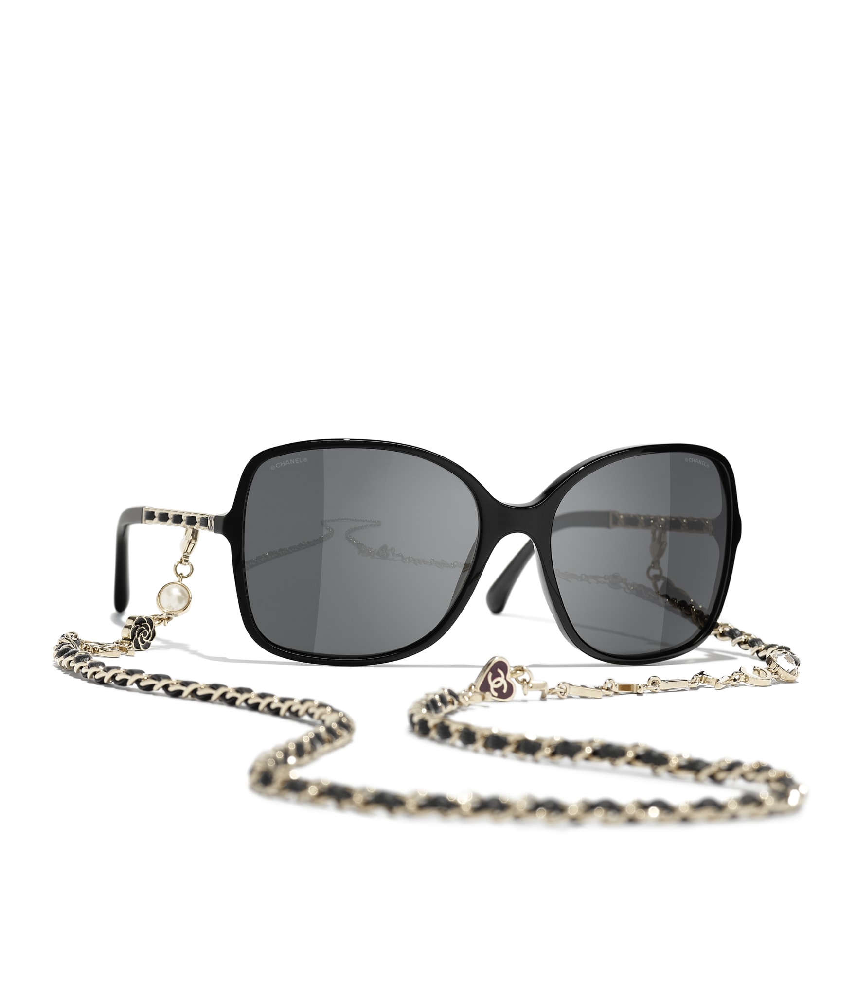 CHANEL Square Sunglasses A40911X02040S