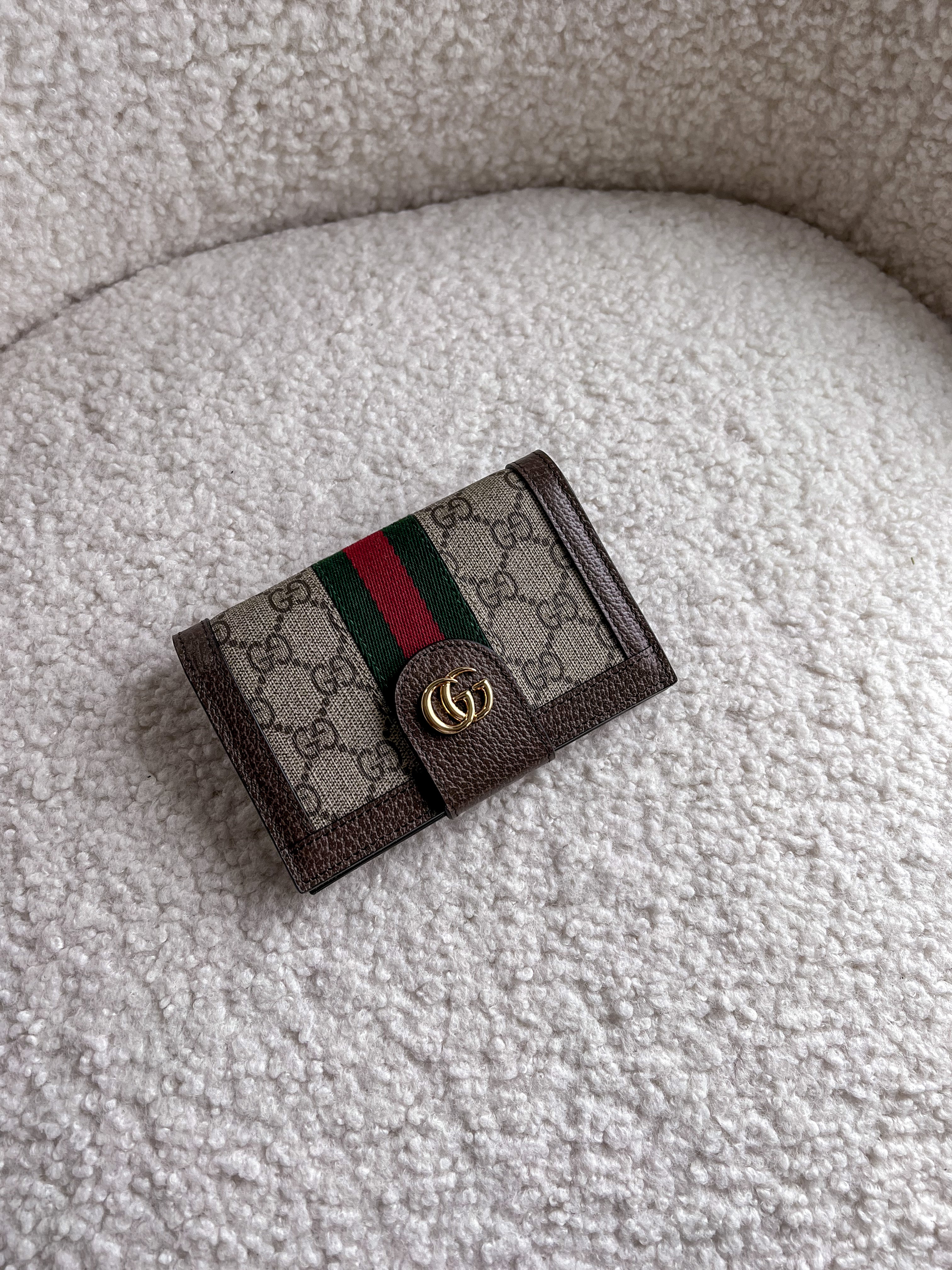 TOP GUCCI GG Passport and Cards Holder 14*10*2cm