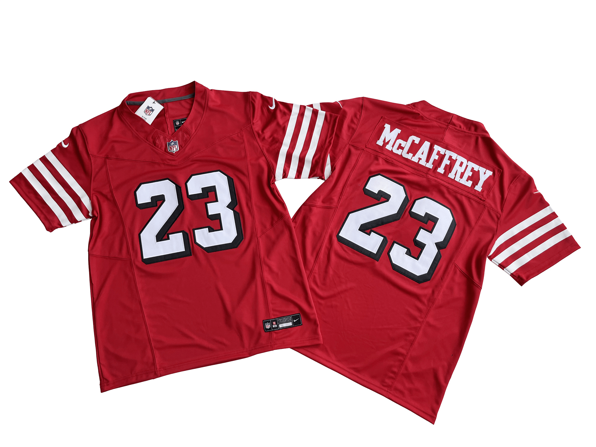 San Francisco 49ers 23# Christian McCaffrey  Vapor F.U.S.E. Limited Jersey
