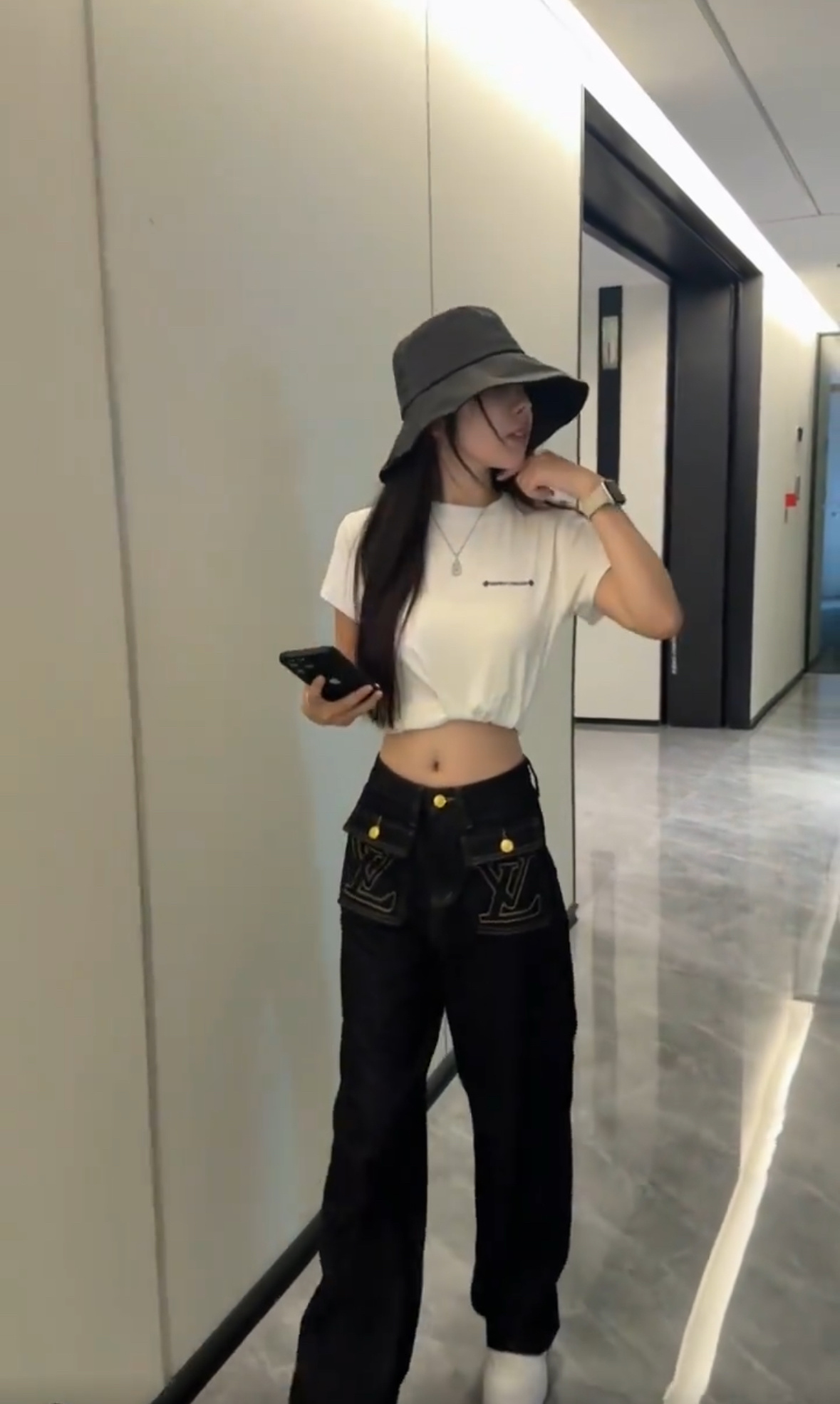 TOP Louis Vuitton LV Pants - Blue