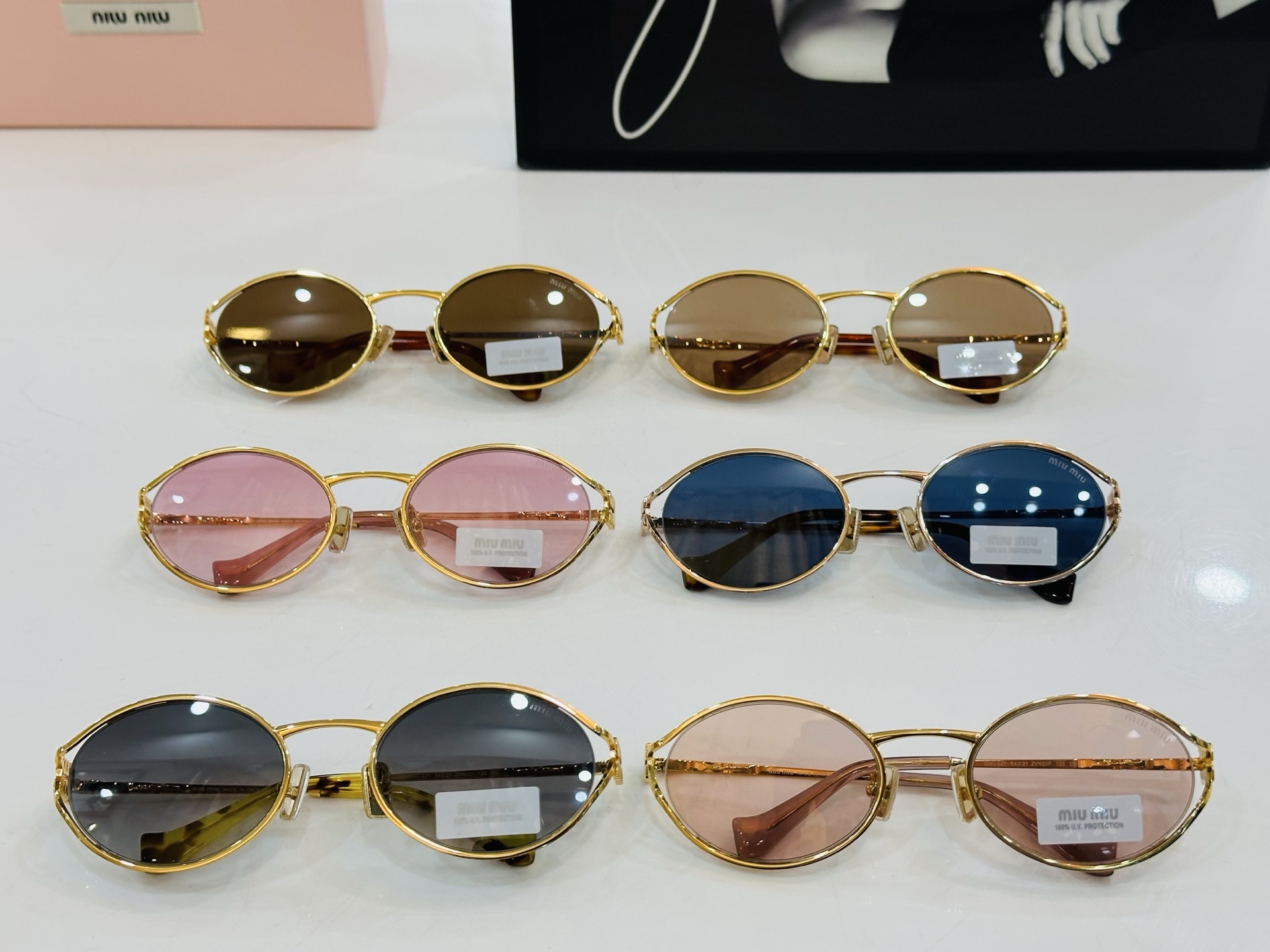 TOP Miu Miu Sunglasses - 6 Colors