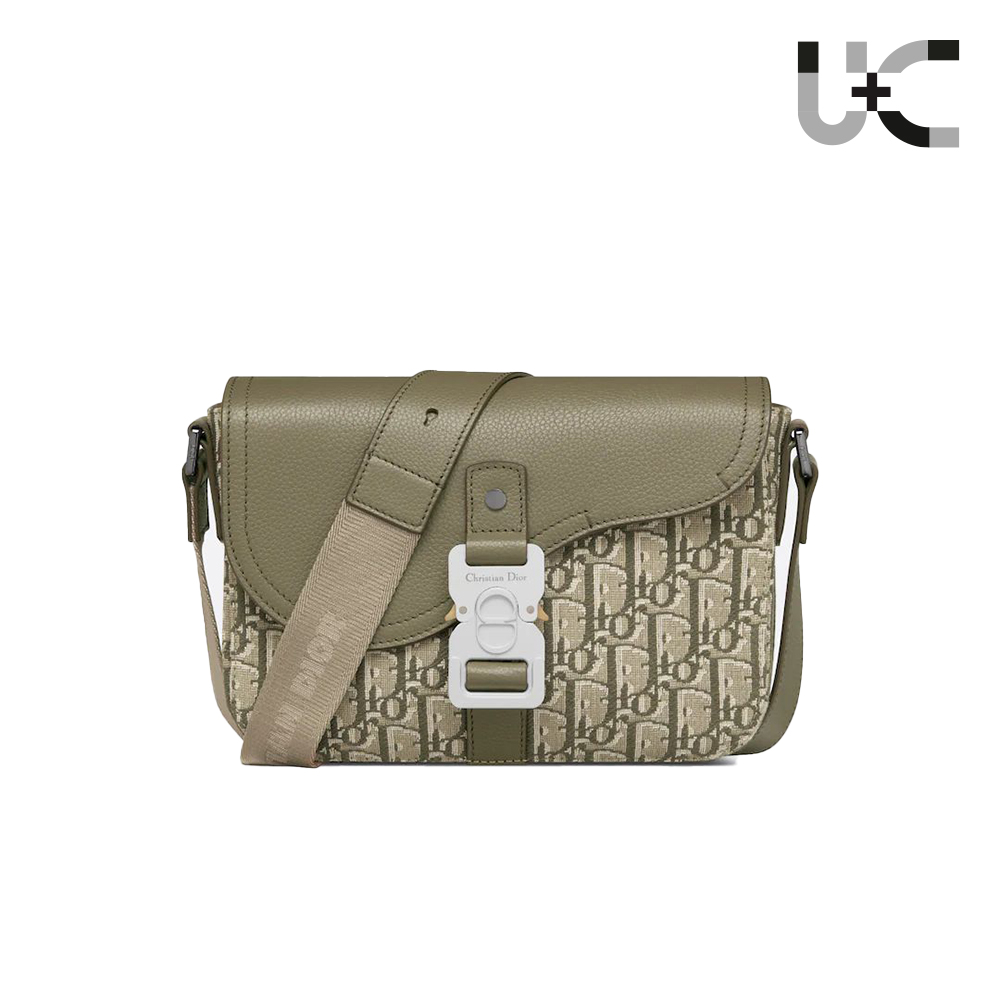 Dior Oblique Small Saddle Flap Messenger Bag（10A Mirror Version）
