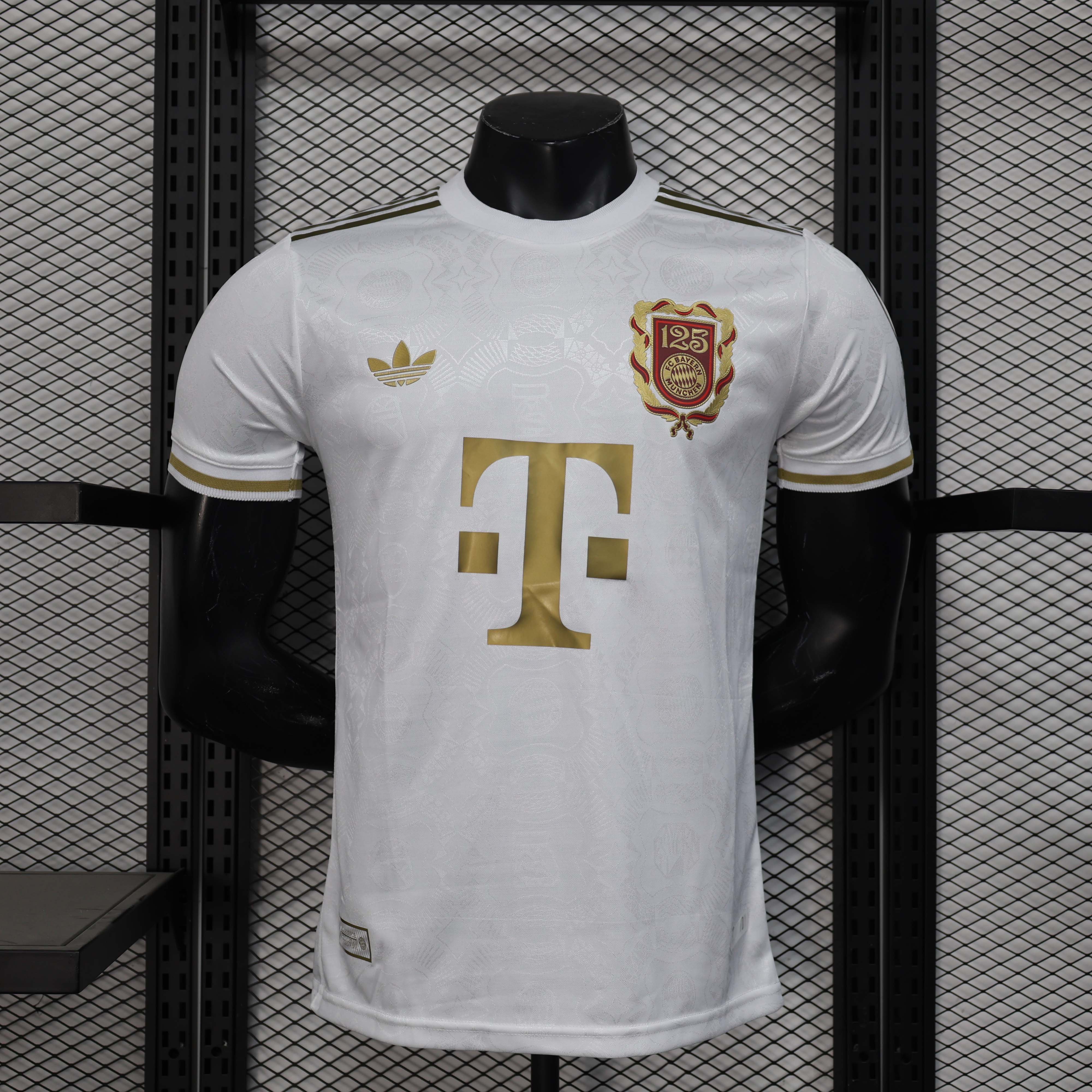 2025/2026 Player Version Bayern Munich 125th Anniversary Edition White Football Shirt 1:1 Thai Quality