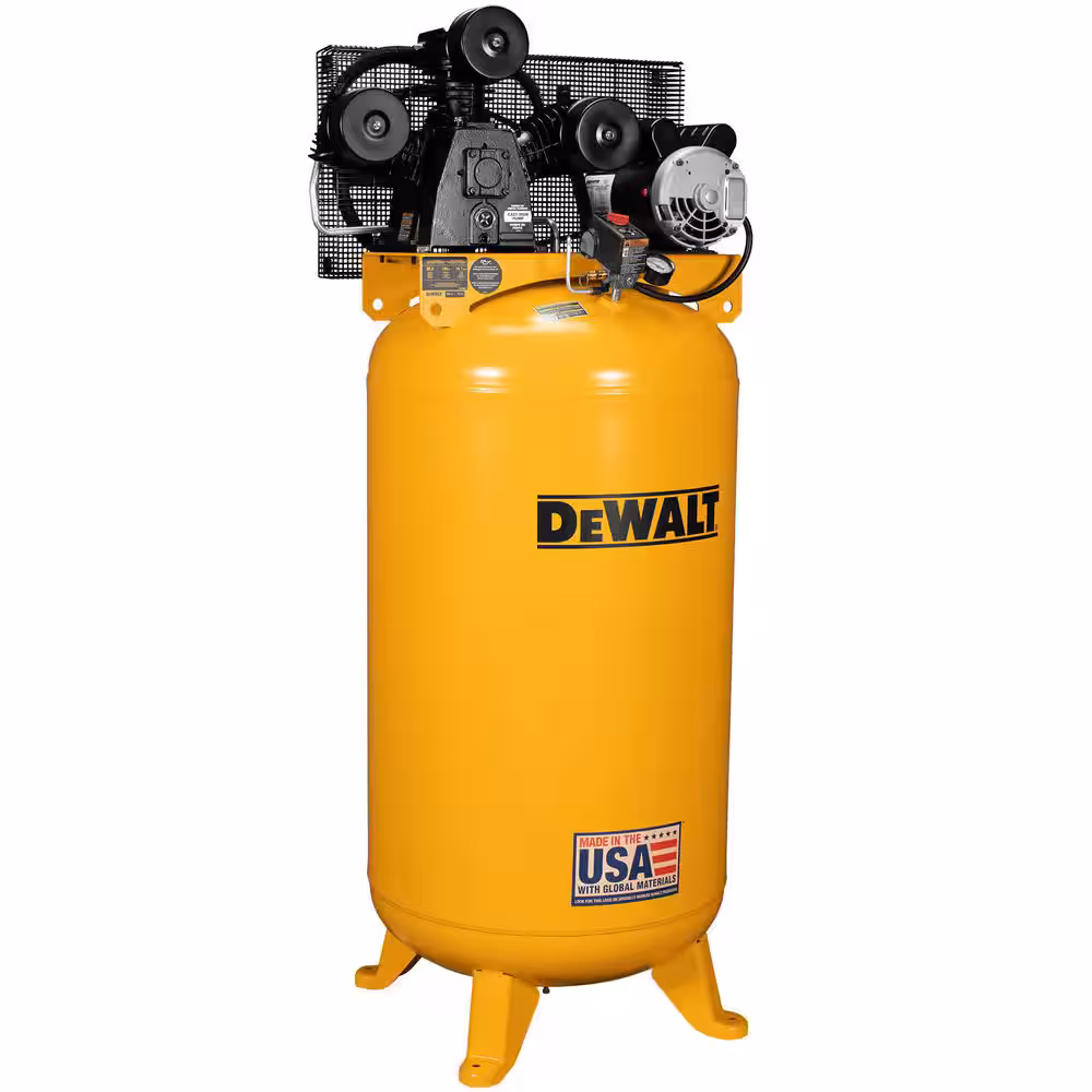 80 Gal. 4.7 HP 155 PSI Stationary Electric Air Compressor