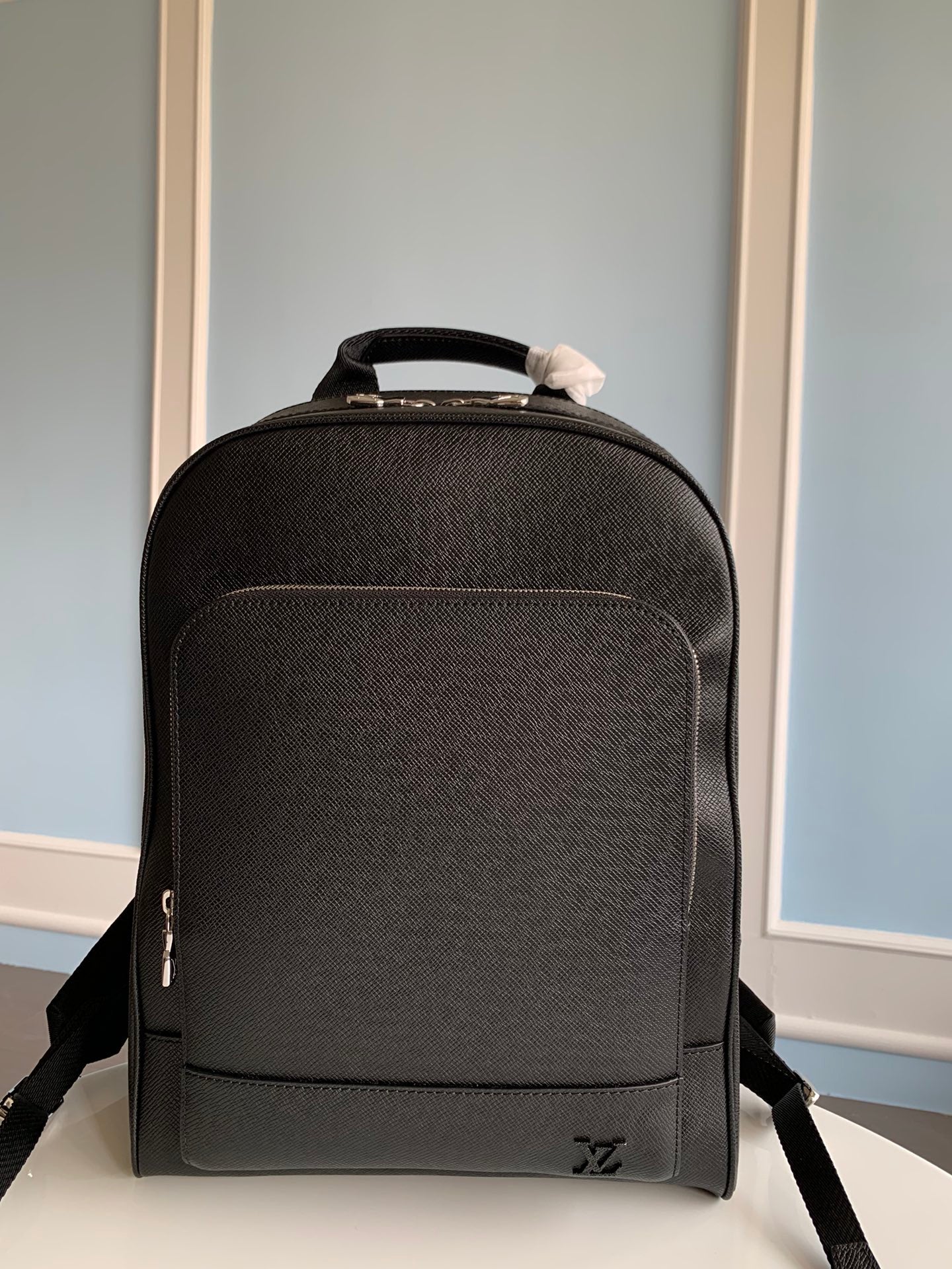TOP Louis Vuitton LV Adrian Backpack  30cm×39cm×13.5cm-Black