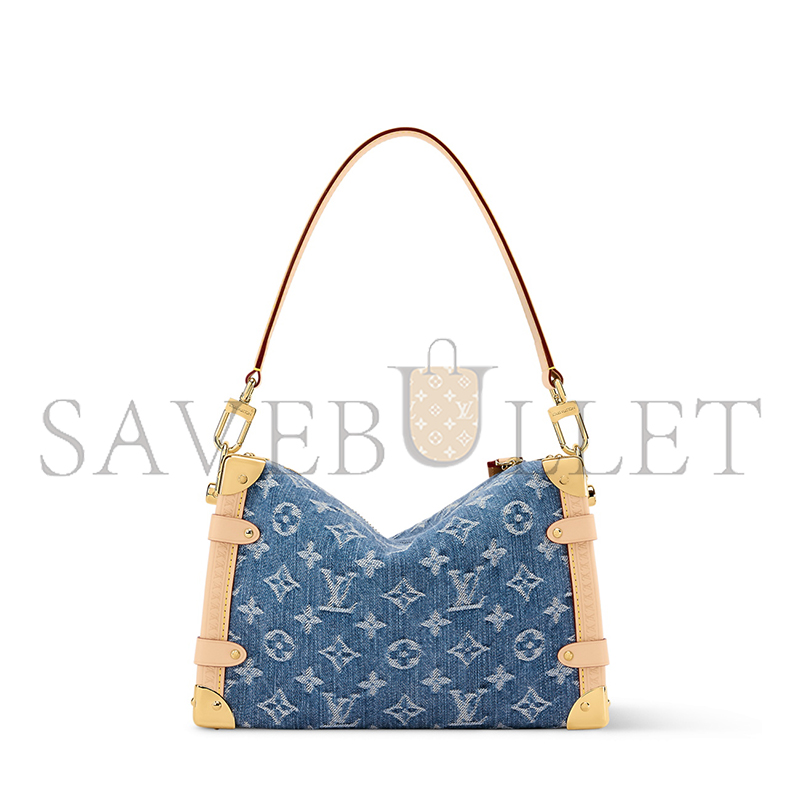 LOUIS VUITTON DENIM SIDE TRUNK MM M27450 (23.5*16*8.5cm)