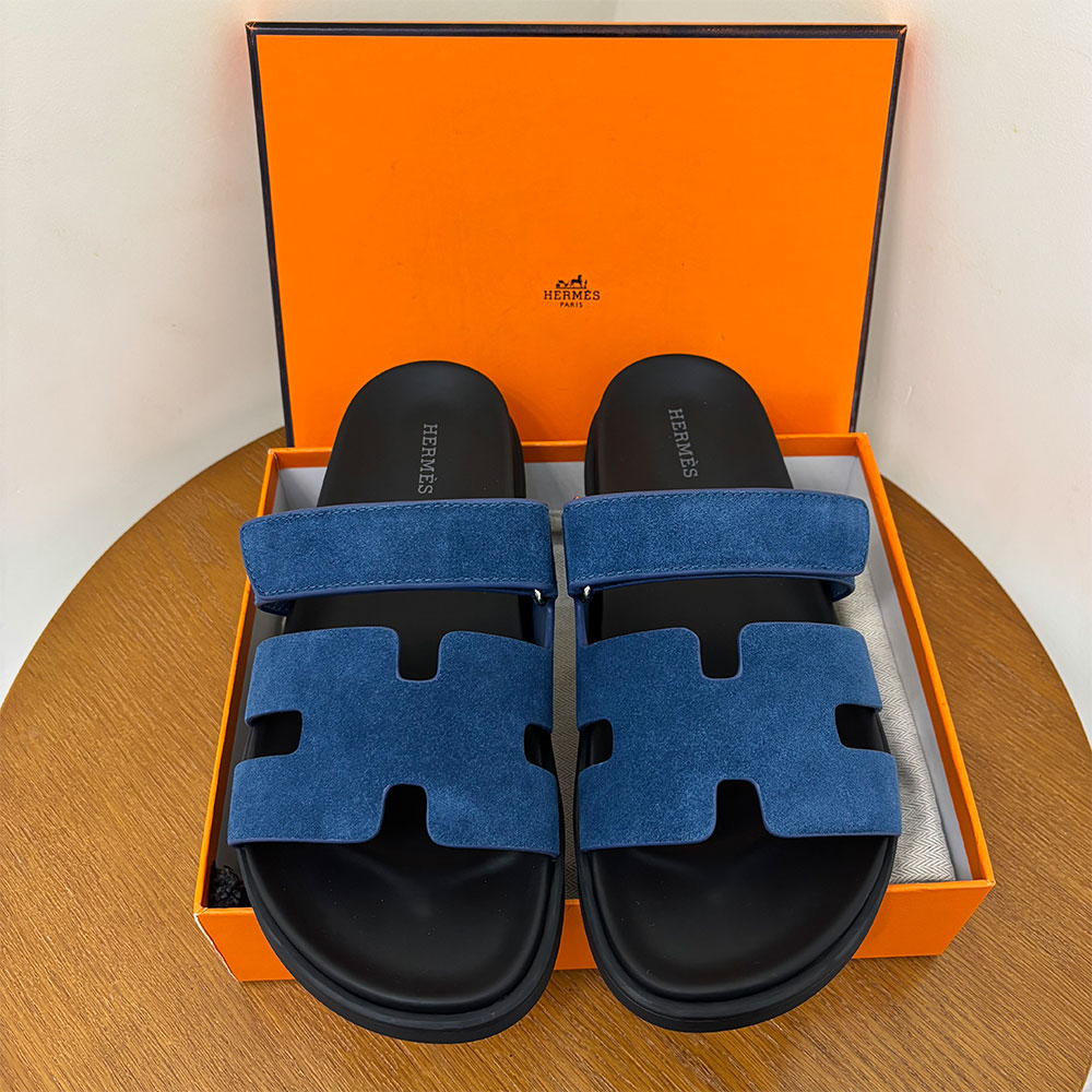 Hermès Chypre leather sandals （Replica）