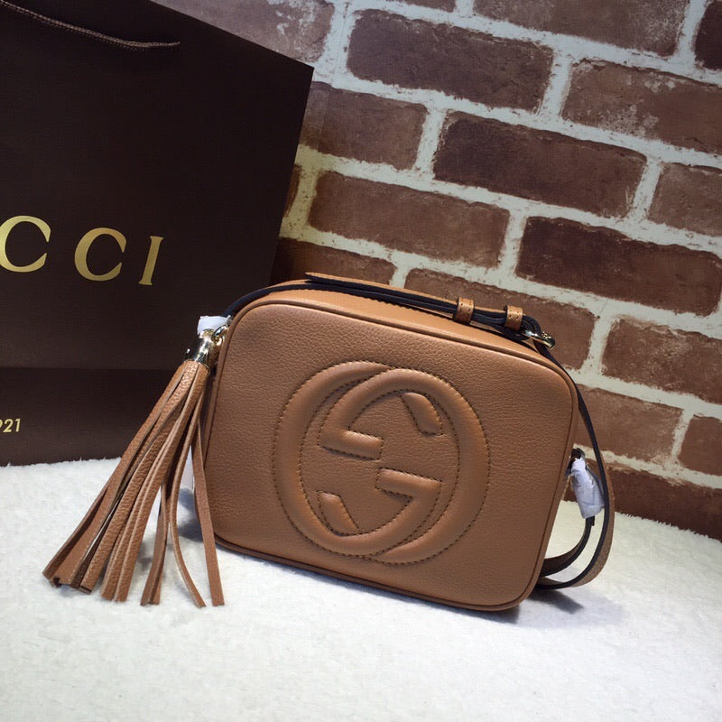 TOP GUCCI Soho Bag - Brown