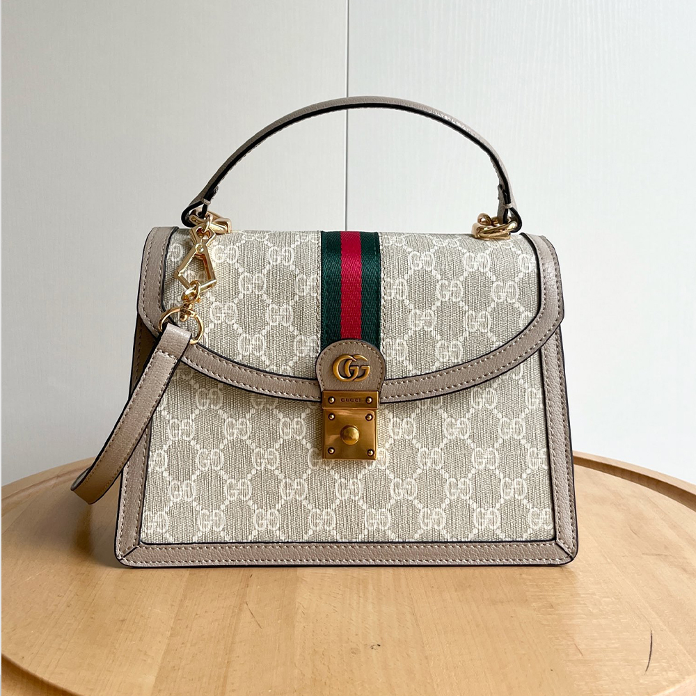 GUCCI  Ophidia Small Top Handle Bag(Replica)