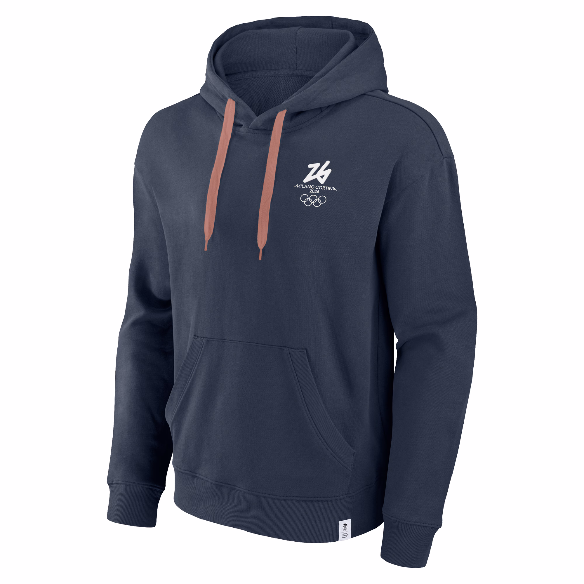 Milano Cortina 2026 Olympics Street Overhead Hoodie - Navy