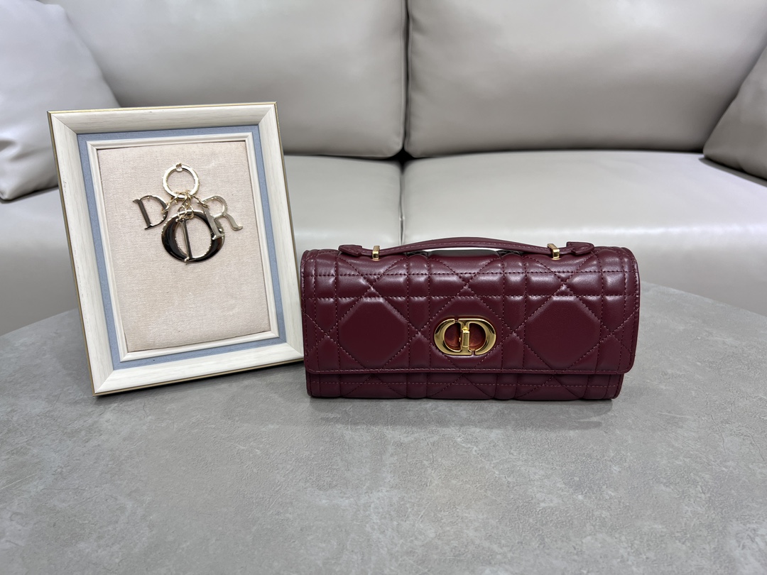 TOP Christian Dior Miss Caro Top Handle Bag Sheepskin 24x12x4cm - 4 Colors