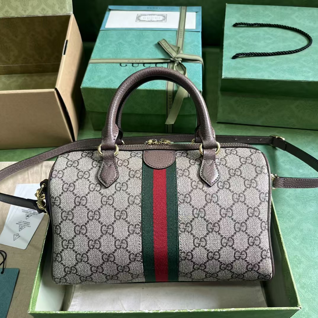 TOP GUCCI Ophidia Top Handle Bag 26.5×17.5×14cm