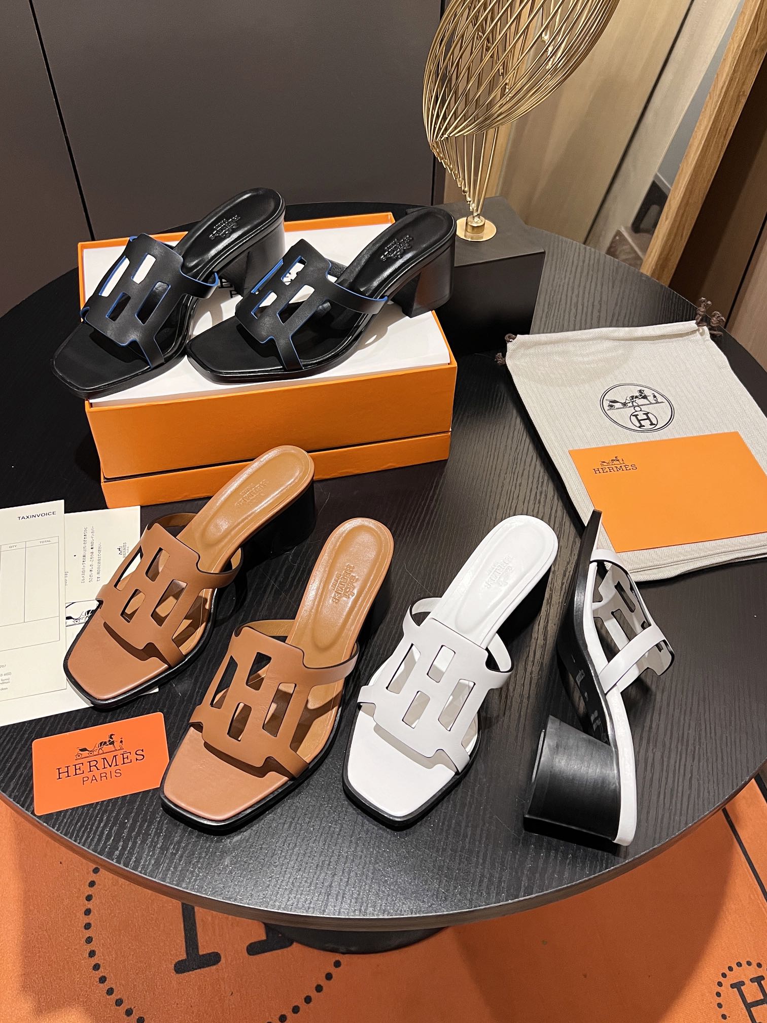 TOP HERMES H New Style Sliders -3 Color