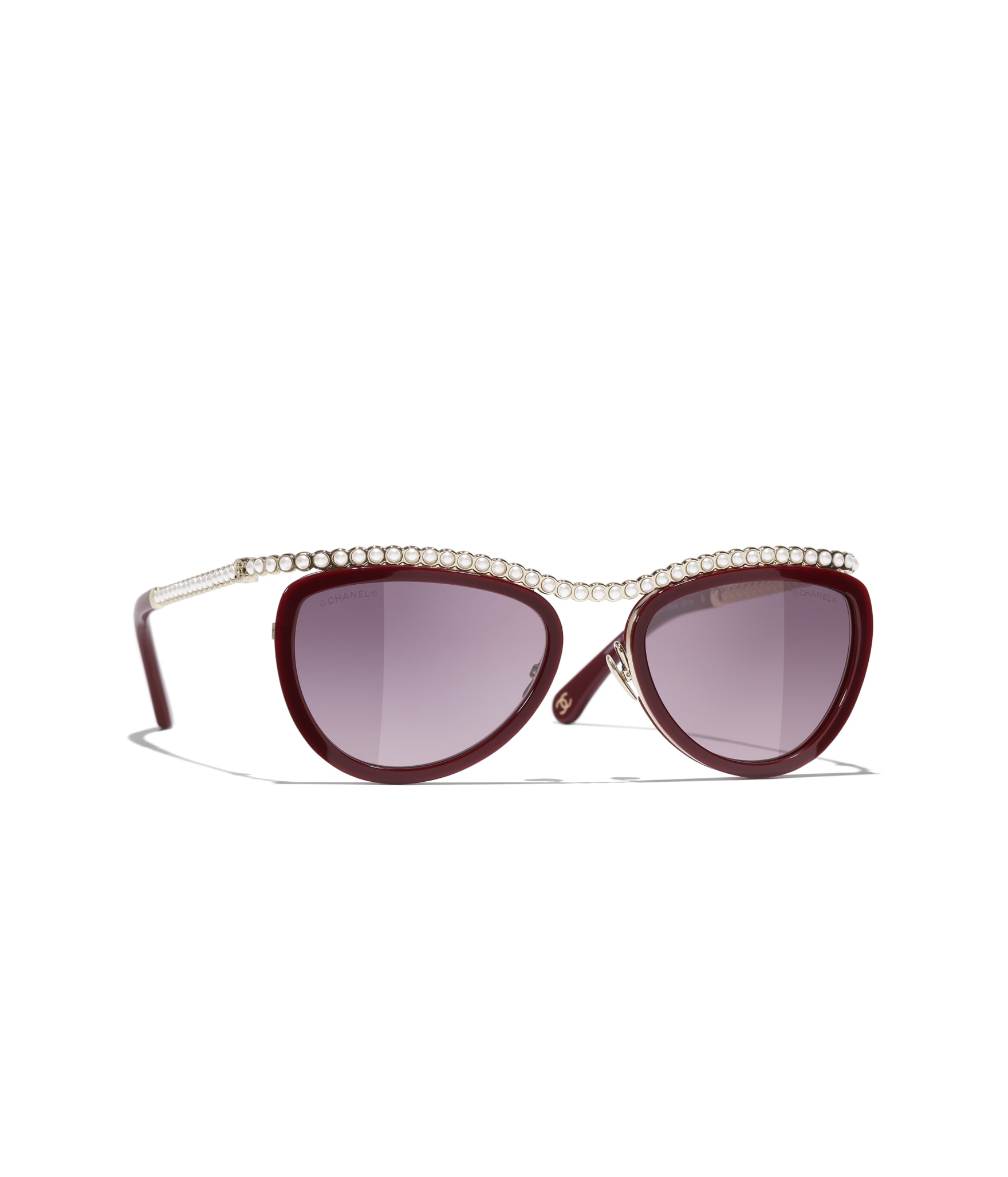 CHANEL Cat Eye Sunglasses A71775X08222S
