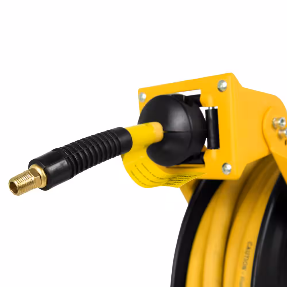 3/8 in. x 50 ft. Double Arm Auto Retracting Air Hose Reel