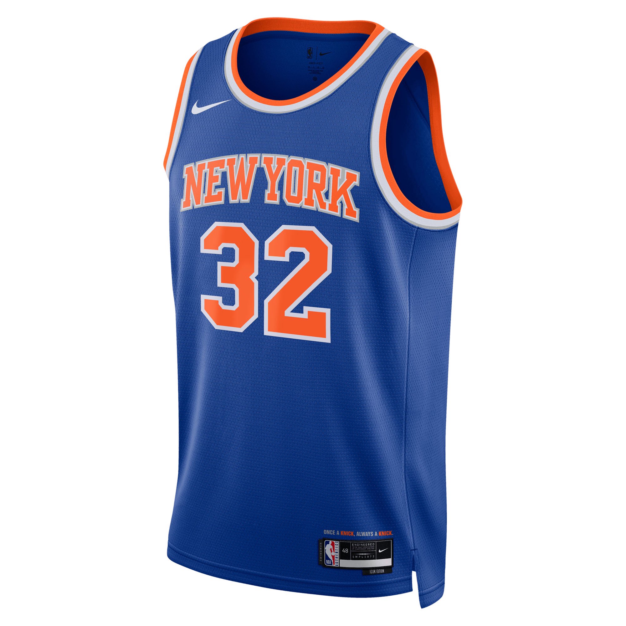 Men's New York KnicksKarl-Anthony Towns Blue Jersey - Icon Edition