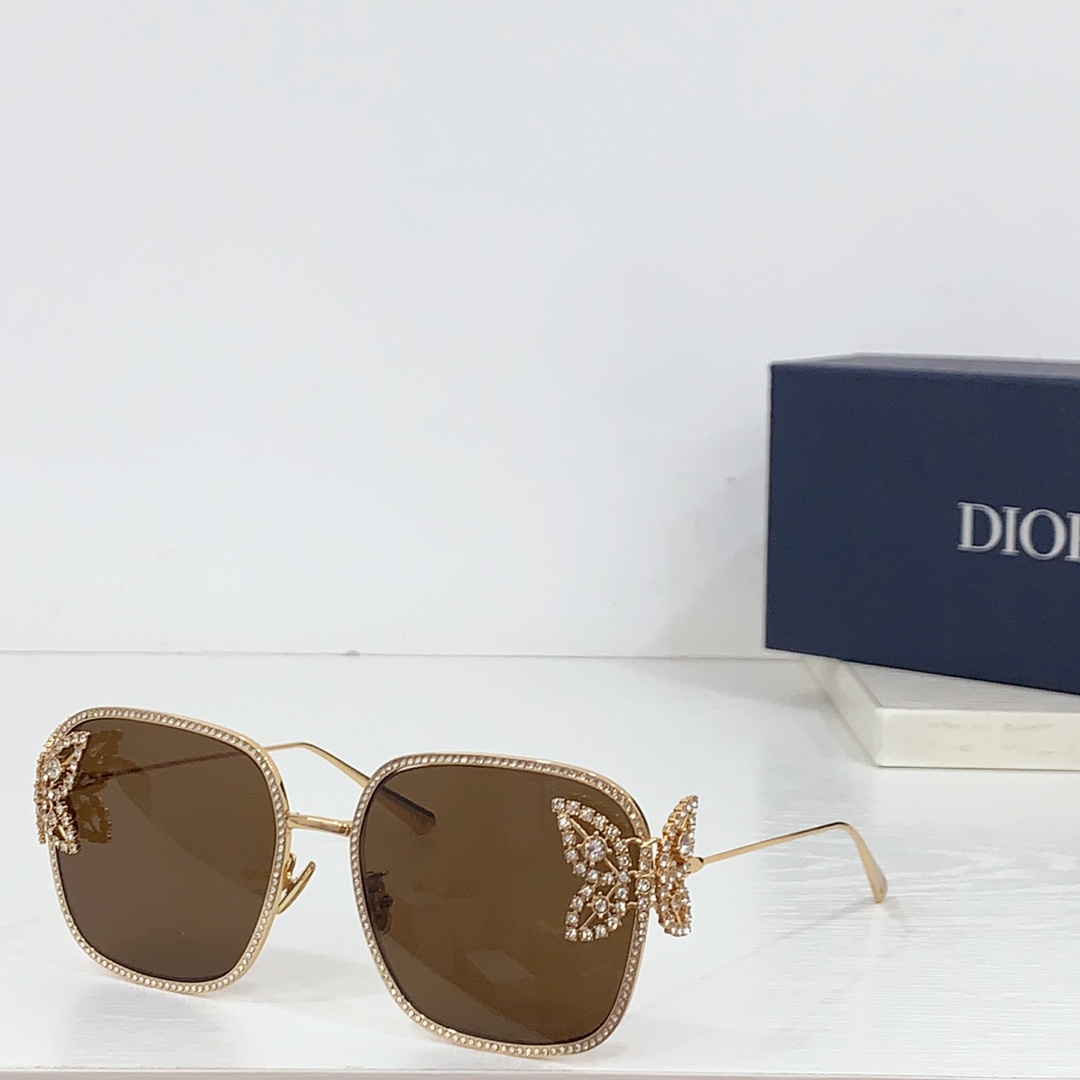 TOP Christian Dior Diamond Butterfly Sunglasses - 6 Color