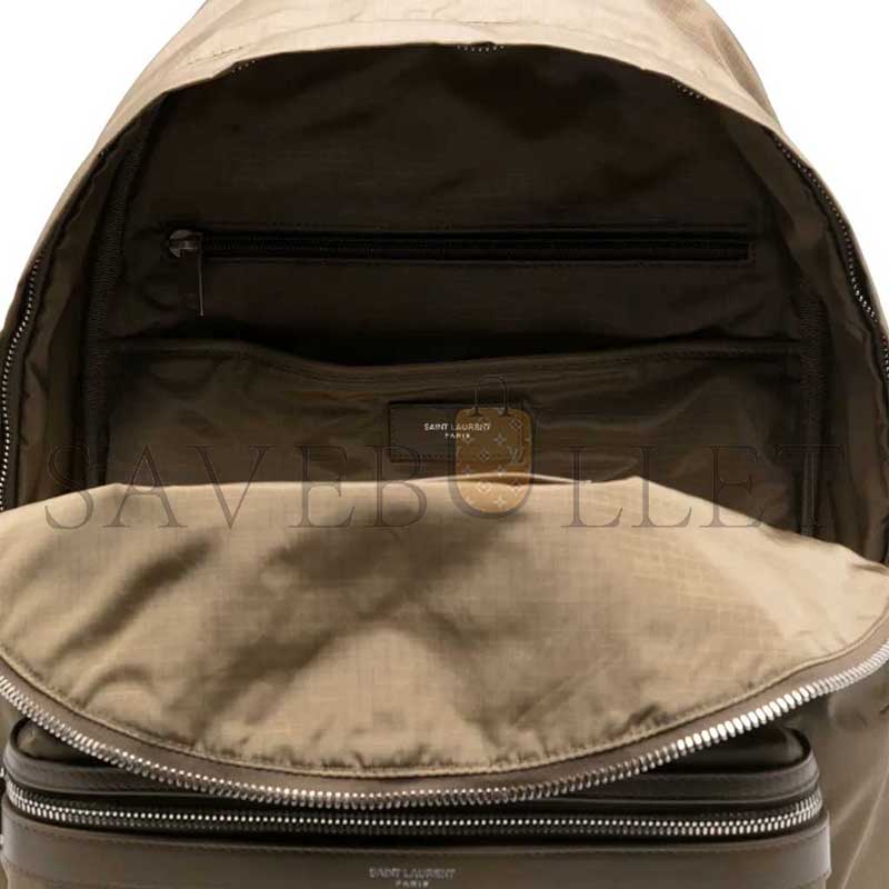 YSL CITY BACKPACK IN NYLON 821007FAEY91000 (42*32*14cm)