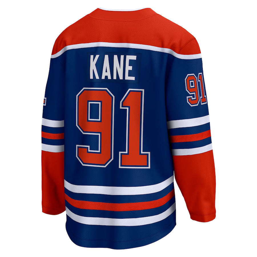 Evander Kane Edmonton Oilers NHL Fanatics Breakaway Royal Home Jersey