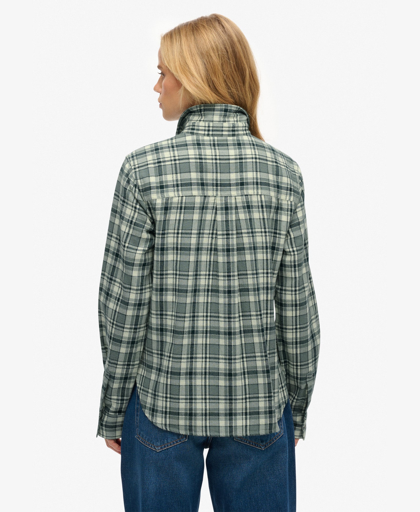 Lumberjack Check Flannel Shirt | Green Check