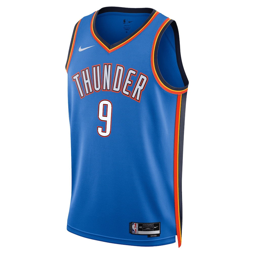 Oklahoma City Thunder Alex Caruso Blue Jersey - Icon Edition
