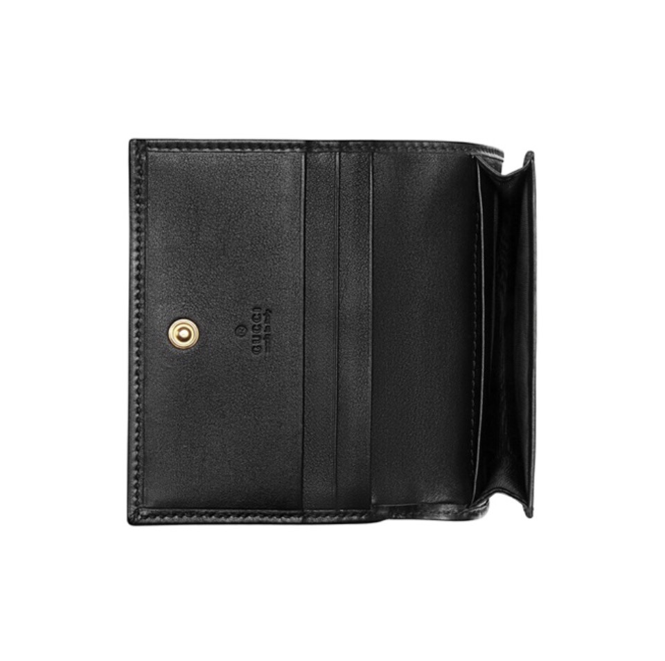 Gucci Unisex GG Marmont Card Case Wallet Double G（Replica）