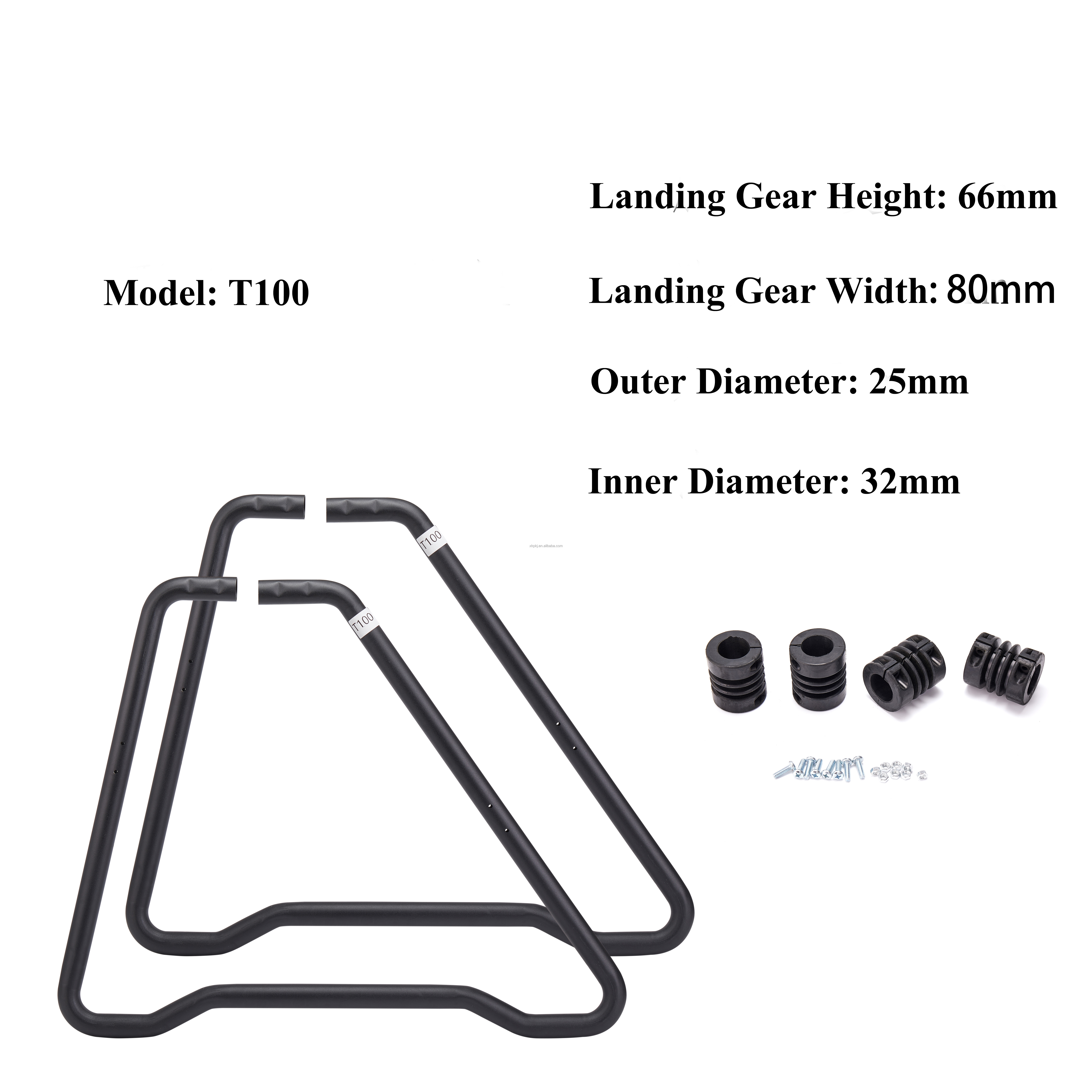Aluminum Alloy Landing Gear for DJI Agras T100 Compatible Agricultural Spraying Drones Accessories