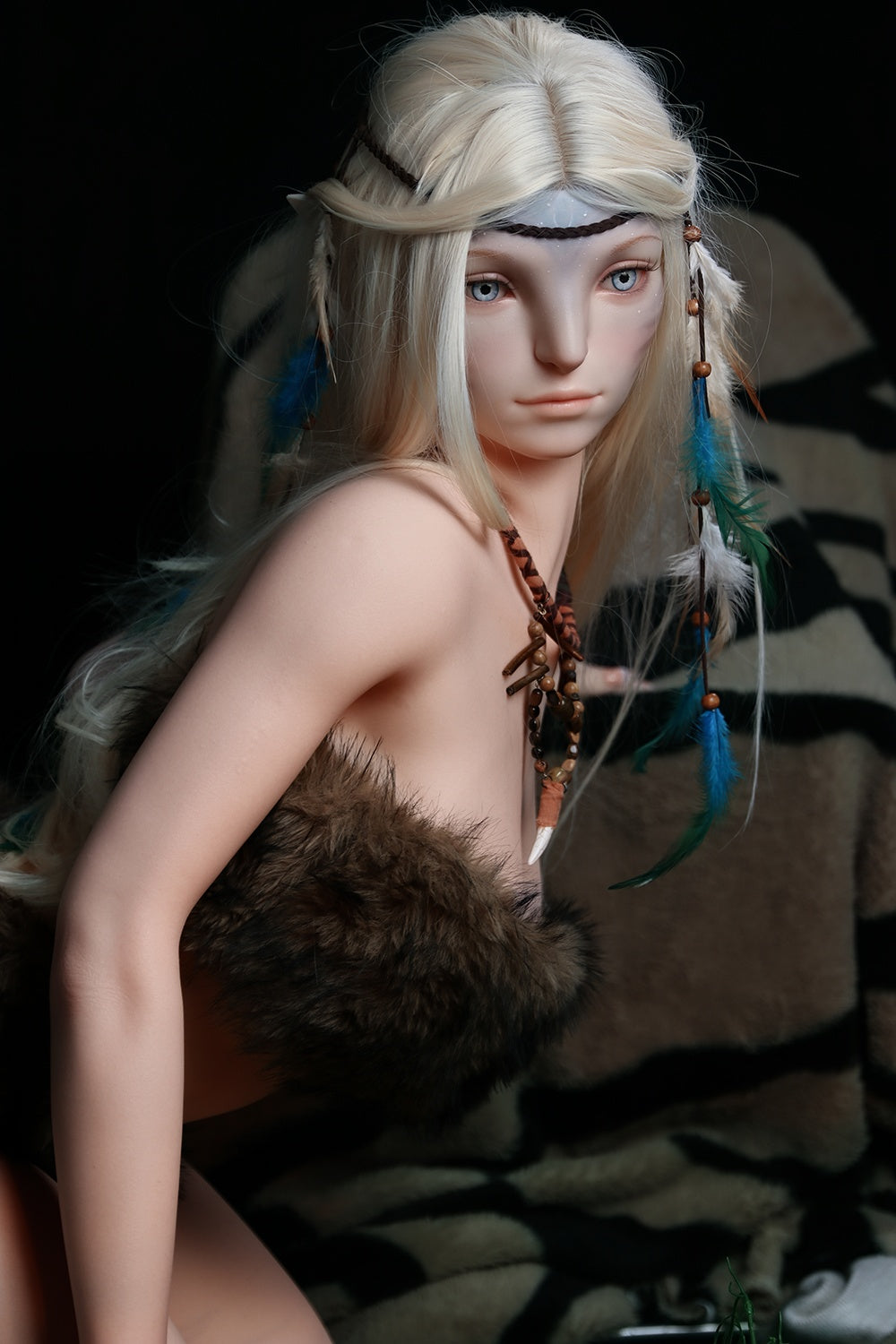 170cm/5ft7 E-Cup ELF Silicone Sex Doll - M52