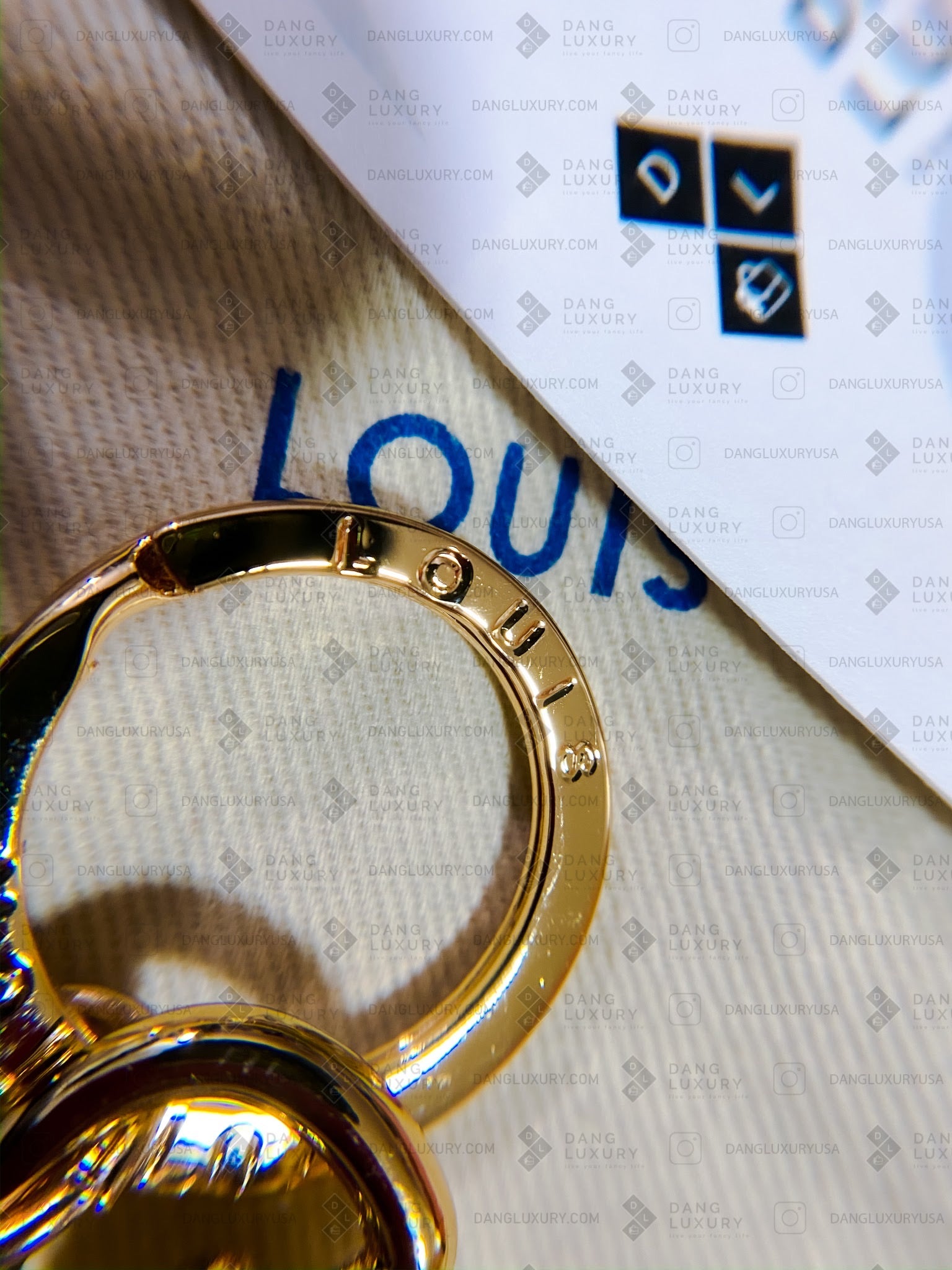 TOP Louis Vuitton LV LV Key Chain