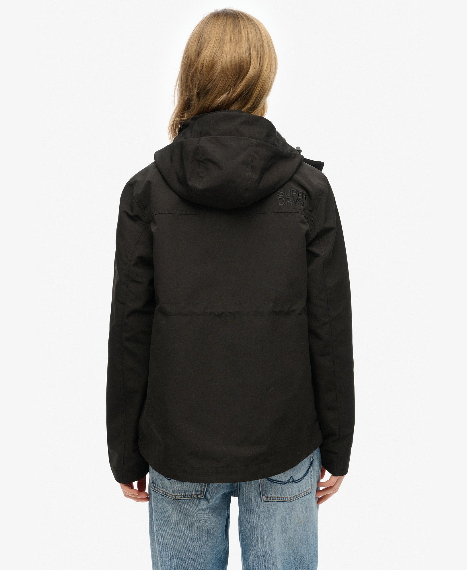 Hooded Ultimate Tech Windbreaker | Black