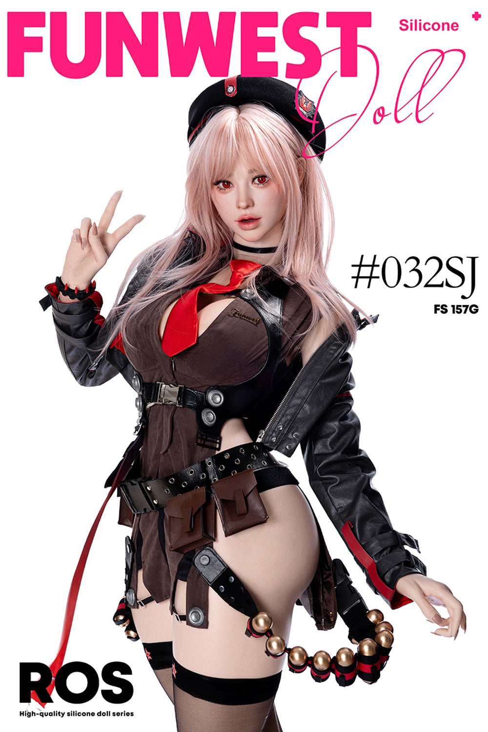 157cm/5ft2 G-cup Silicone Sex Doll (Optional Realistic Skin Texture) - FSD044 #032SJ Lucy
