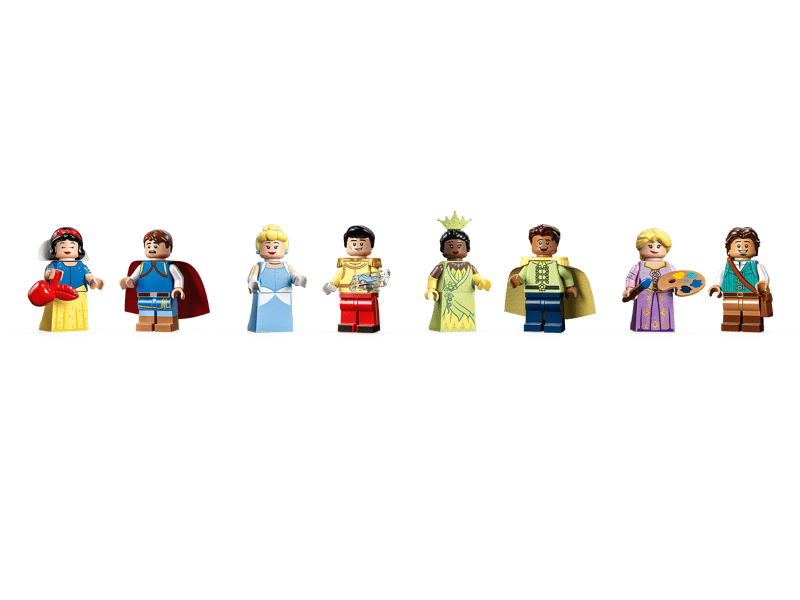 Magical Princess Castle Building Set – 4,000+ Pieces Collectors Edition 43222 thumbnail 4