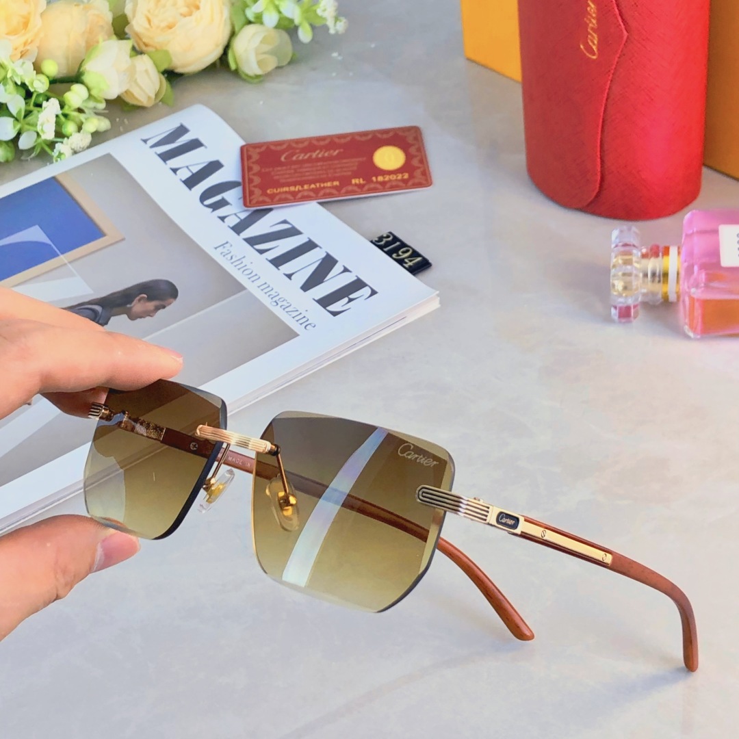 TOP Cartier Sunglasses - 3 Color