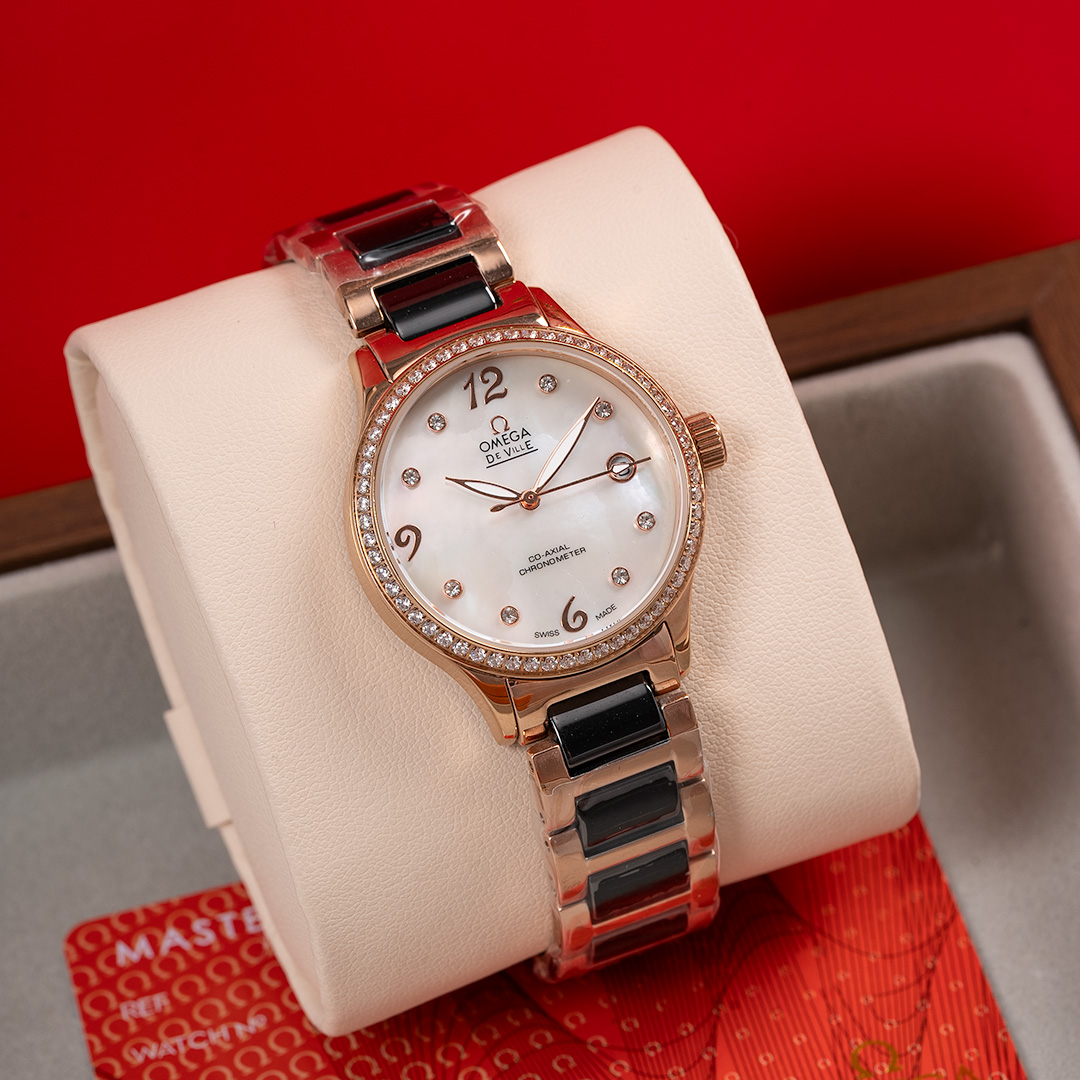 TOP OMEGA De Ville Ladymatic Watch 32mm - 2 Colors