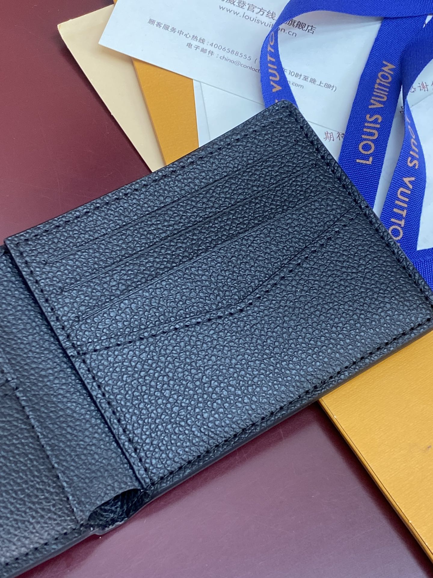 TOP Louis Vuitton LV Damier Graphite Printed Slender Wallet Damoflage Canvas 11x8.5x2cm - Black