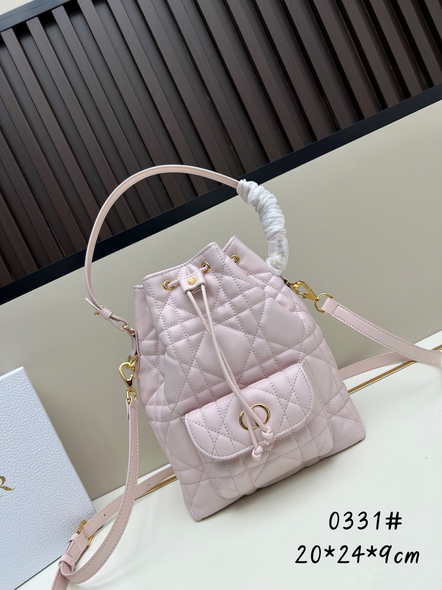 TOP Christian Dior Caro Bucket Bag 20cm*24cm*9cm - 3 Colour