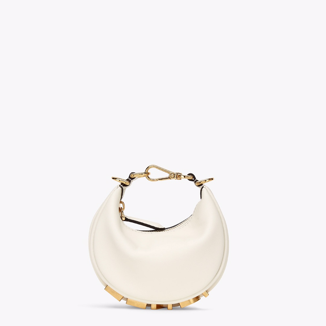 TOP FENDI Graphy Bag 5×16.5×14cm - White
