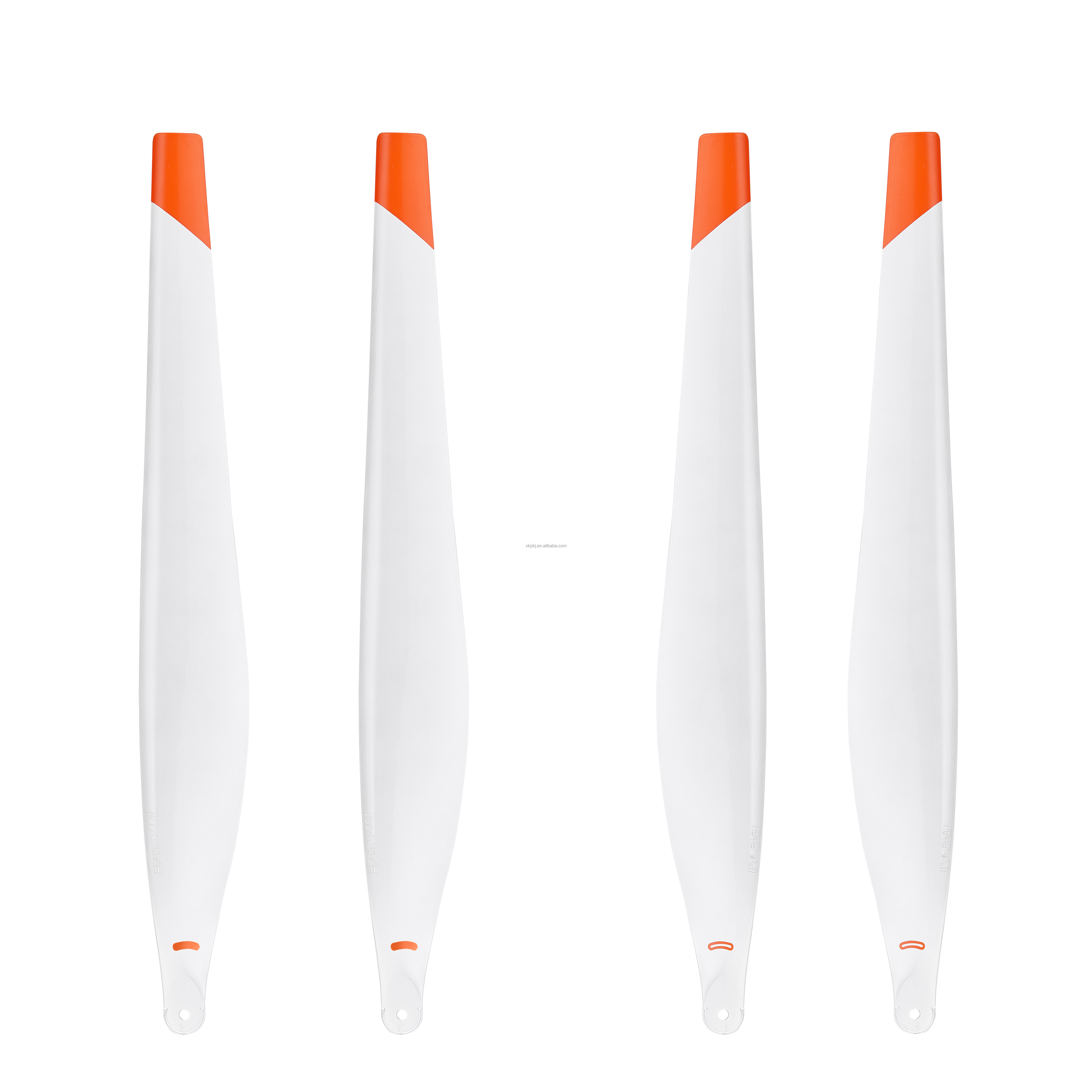 Agras T50 U CCW Full White Propeller for DJ T50 Plant Protection Drone Upper Blade Propeller R5413 One Pair