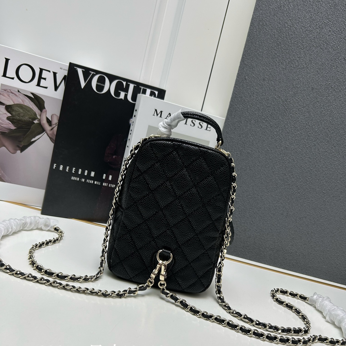 Chanel Grained Cowhide Backpack（Replica）