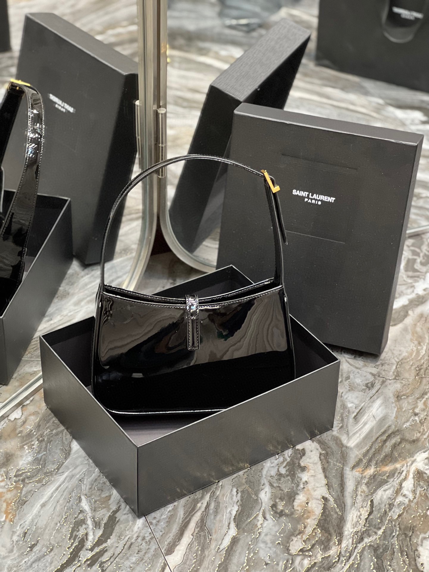 TOP Yves Saint Laurent YSL Le 5A7 Shoulder Bag 25X14X6cm - 14 Colors
