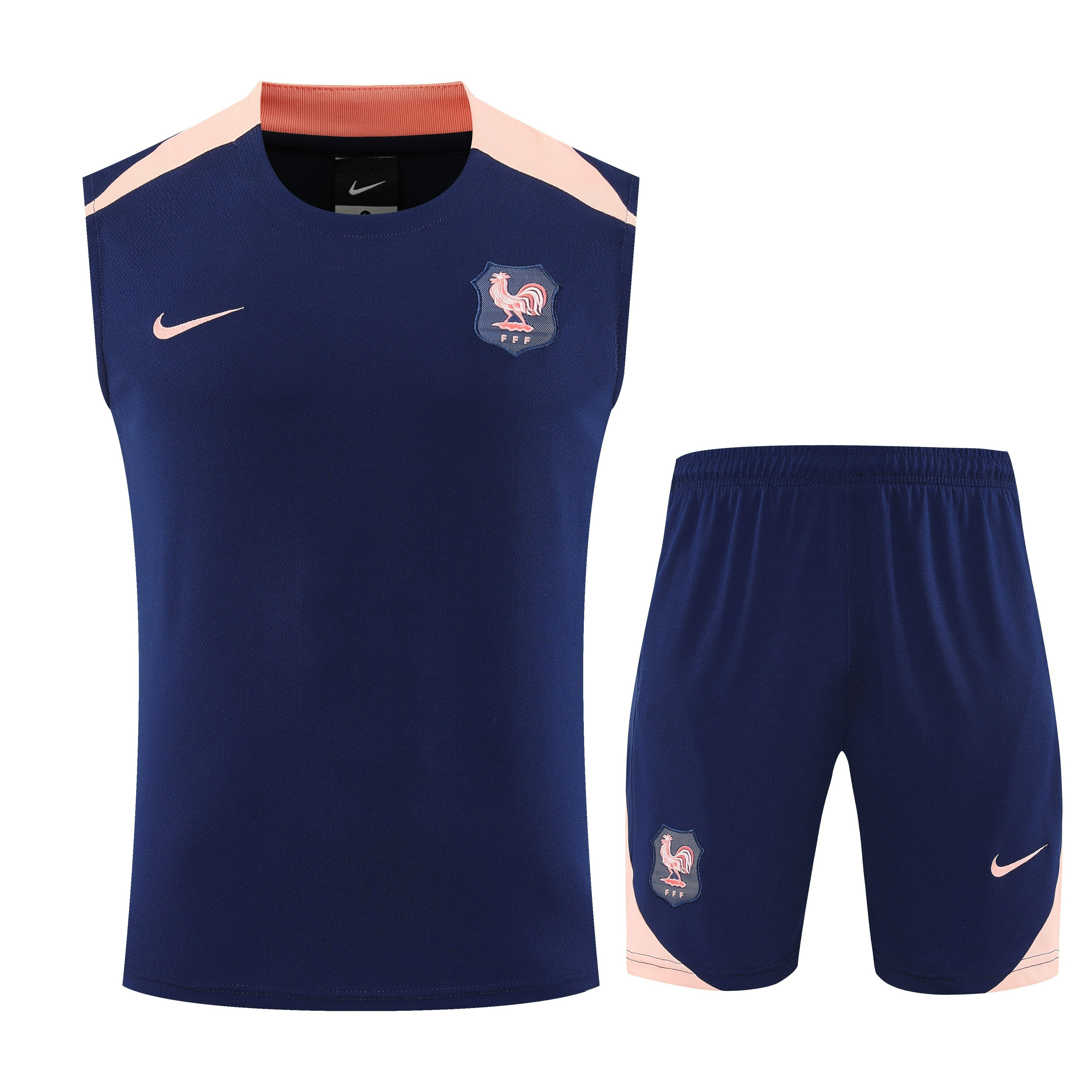 France Pre-Match Training Vest Kits 25-26
