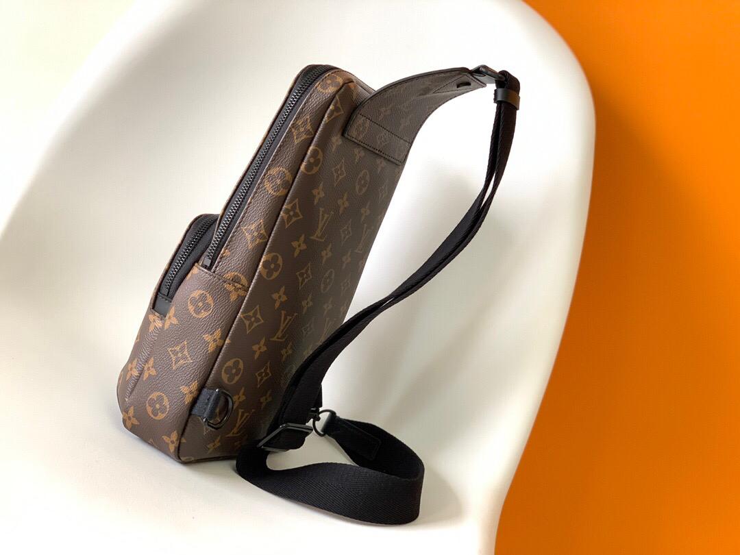 TOP Louis Vuitton LV L*V Sling Monogram Backpack 20 x 31 x 10 cm- Brown