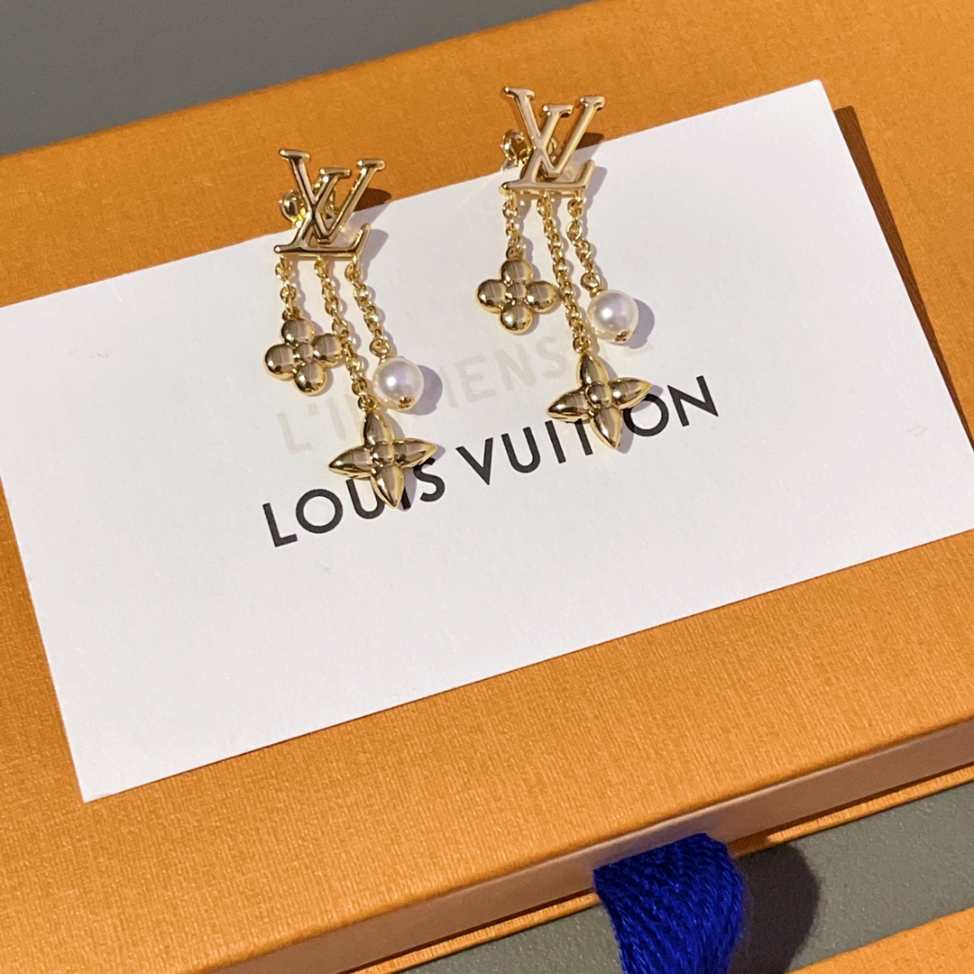 TOP Louis Vuitton LV Tassel Earrings