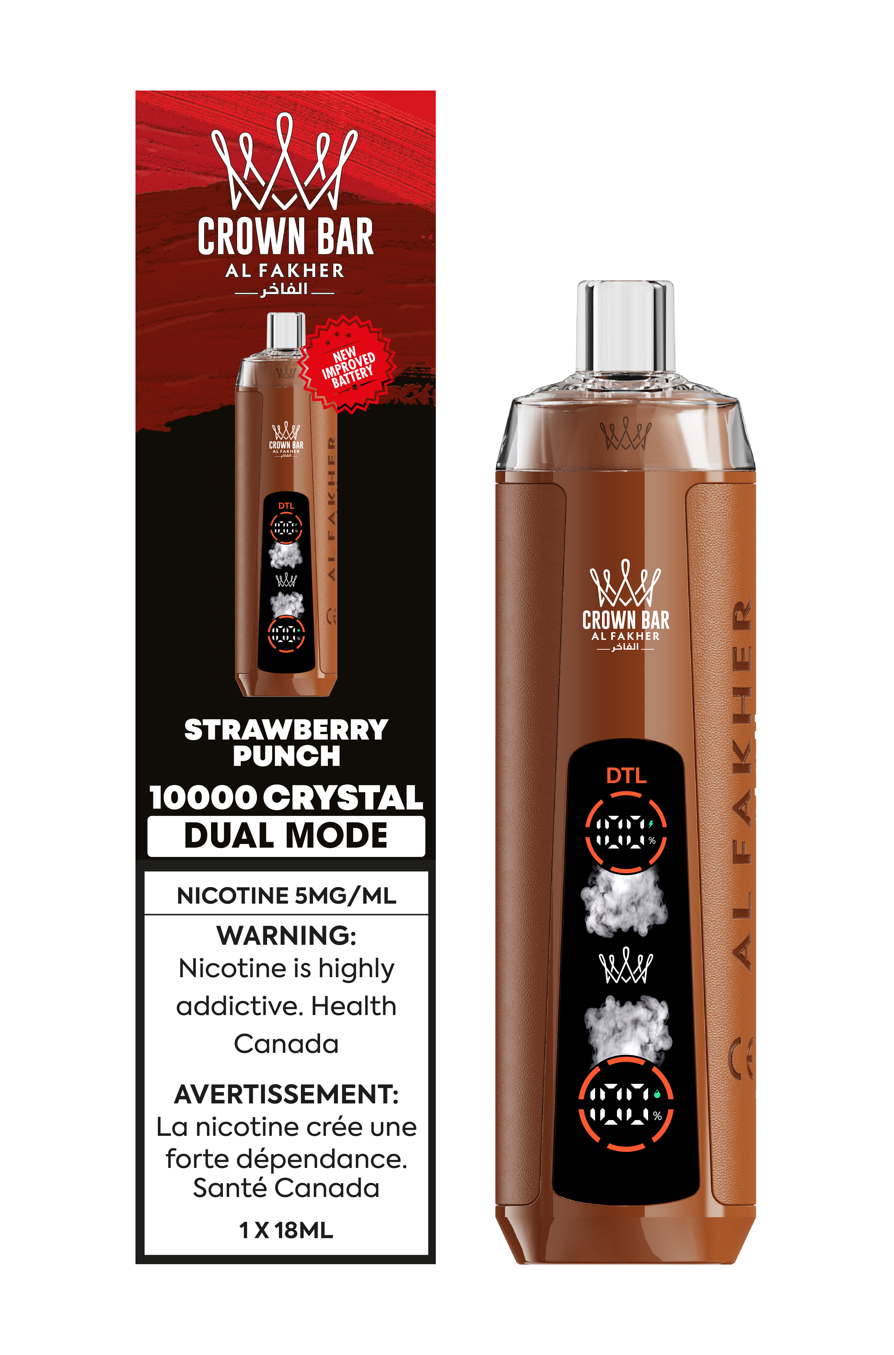 AL FAKHER 10000 CRYSTAL DUAL MODE