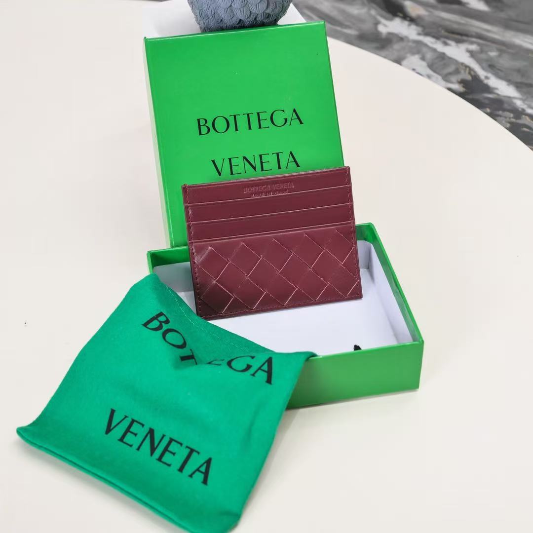 Bottega Veneta Intrecciato Credit Card Case (Replica)