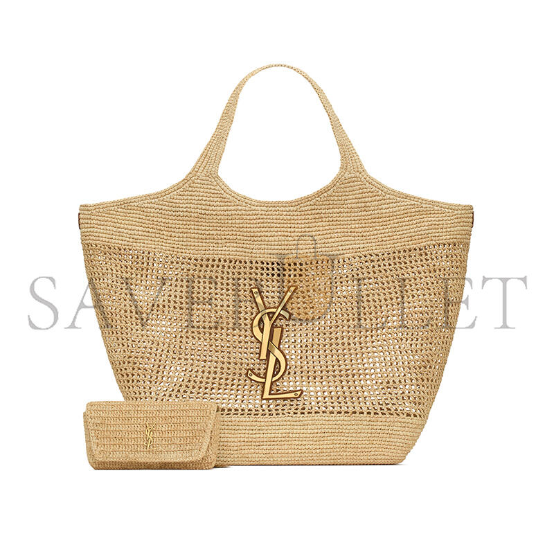 YSL ICARE IN RAFFIA 772191GAAEK2063 (55*43*5cm)