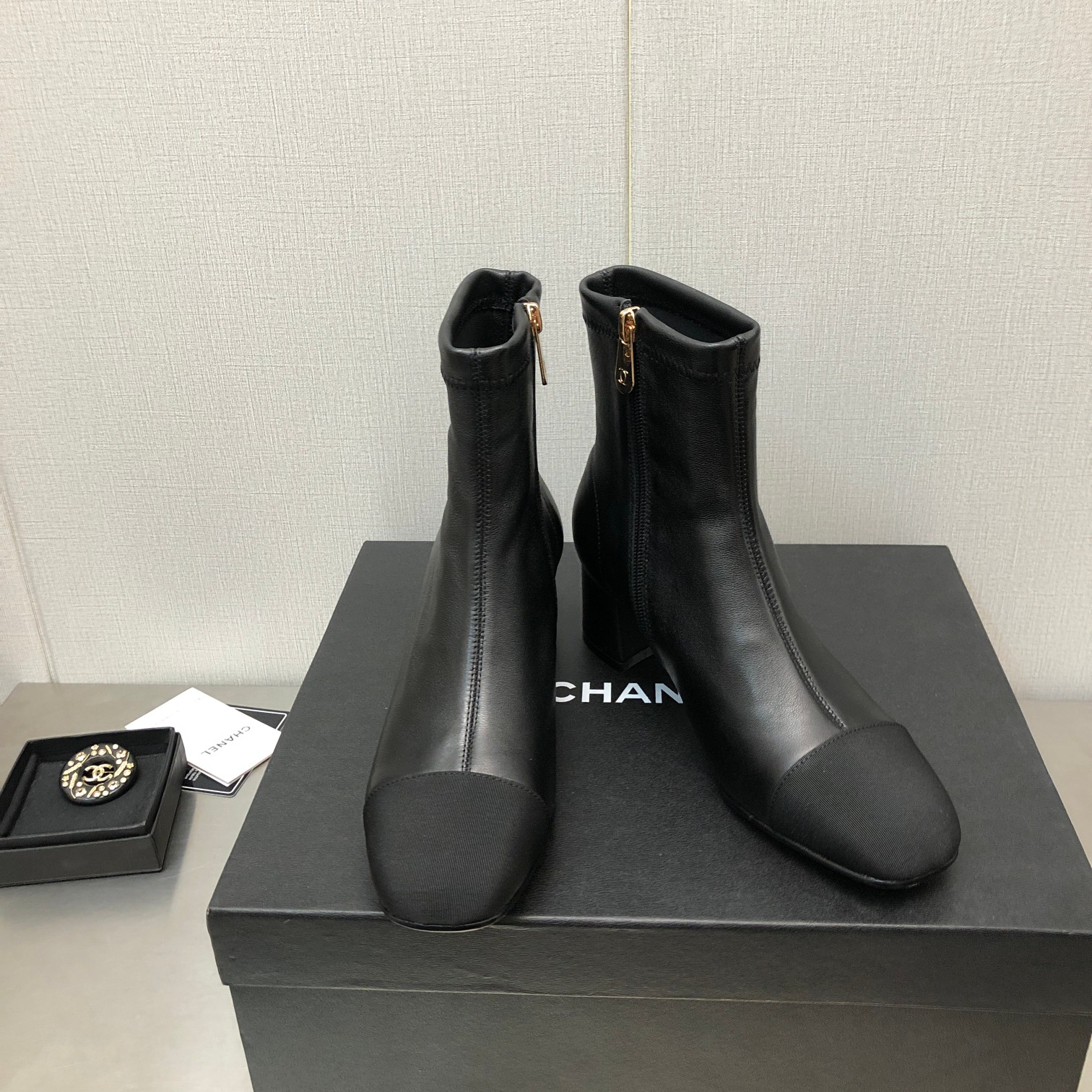 TOP CHANEL Classic Thick Heel Boots - 4.5cm - Four Colors